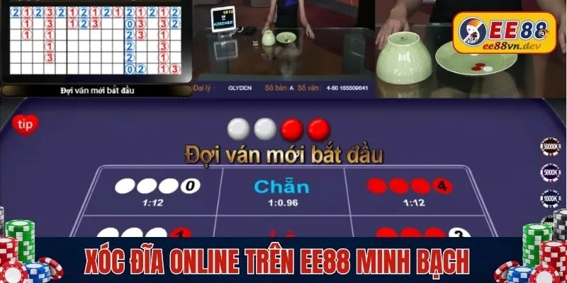 Xóc đĩa online EE88 vô cùng minh bạch